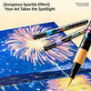 Metallic Glitter Art Markers