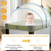 Breathable Bassinet and Travel Crib Cover with Zipper