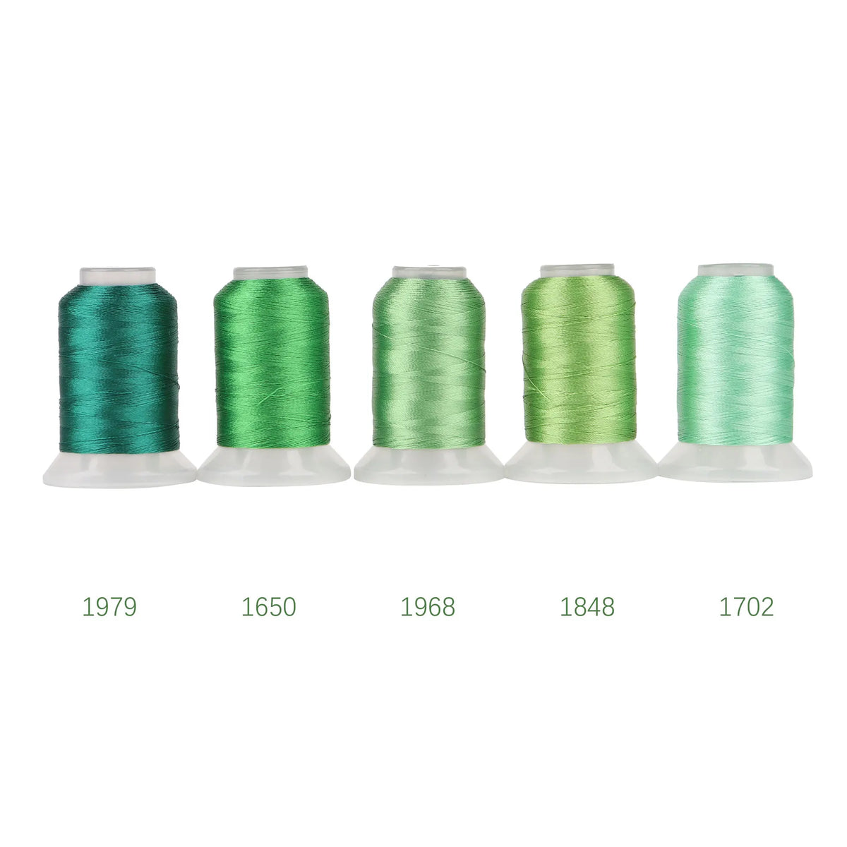 Polyester Embroidery Thread 120D/40WT – High Tenacity, 500m per Roll