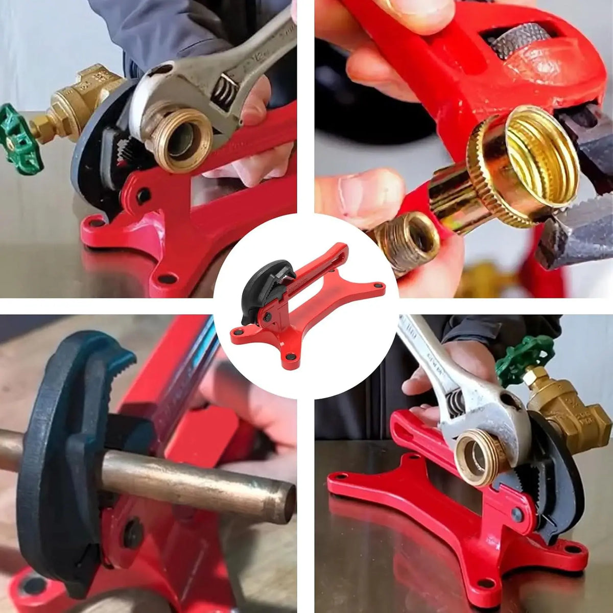 Portable Aluminum Pipe Vise for Valve Maintenance