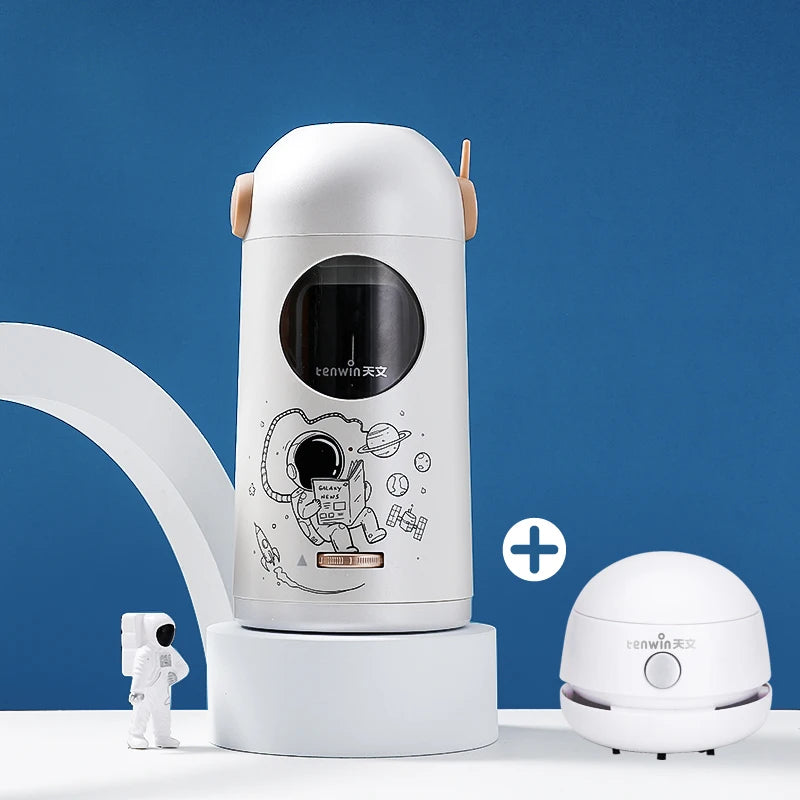 Astronaut Electric Pencil Sharpener with USB-C Charging