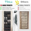 Over-the-Door Shoe Organizer with Mesh Pockets
