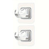 Self-Adhesive Adjustable Curtain Rod Brackets