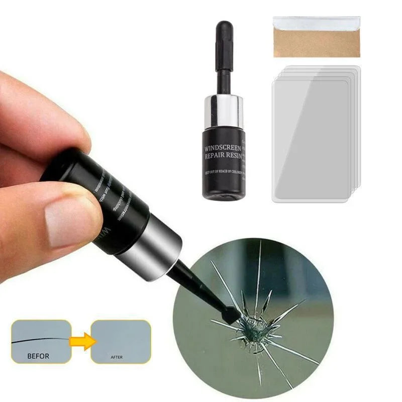 Windshield Repair Kit for Chips and Cracks