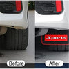 Universal Mud Flaps for Trucks, SUVs & RVs – Durable Rubber Splash Guards