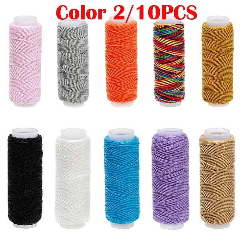 Premium Denim Sewing Thread Set – 10 Spools