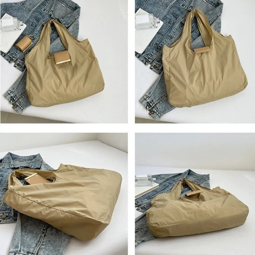 Compact Keychain Tote Bag – Foldable & Reusable Shopping Bag