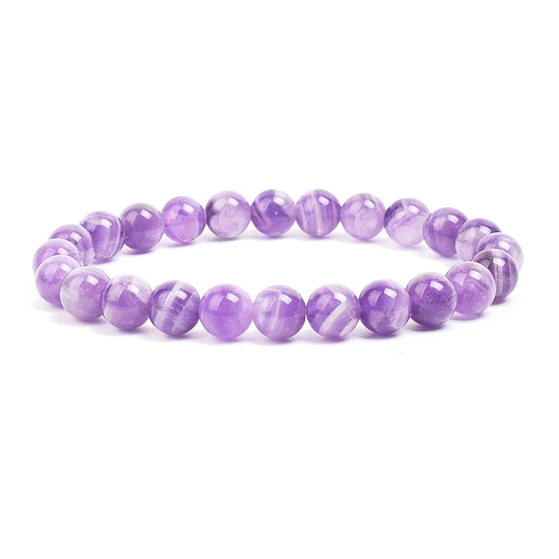 Armband aus Natursteinperlen