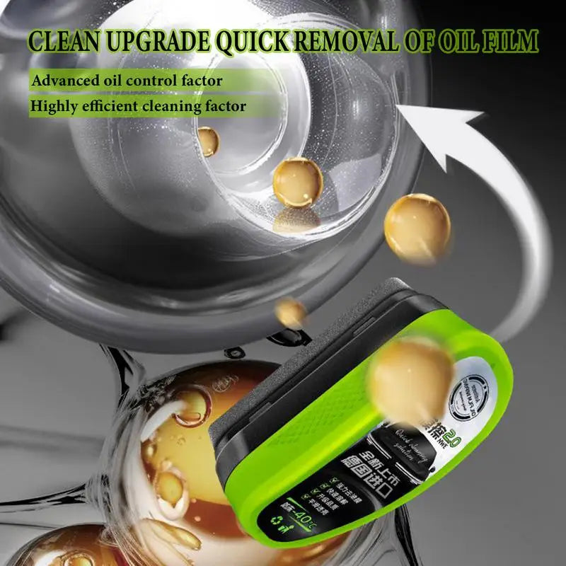 Hydrophobic Glass Oil Film Remover with Brush