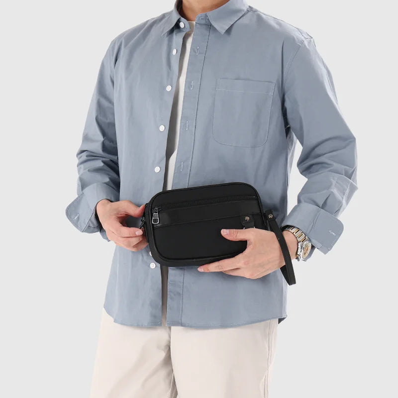 Men's Crossbody Sling Bag with Adjustable Strap