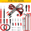 Multimeter Test Lead Kit with Needle-Tip Probes