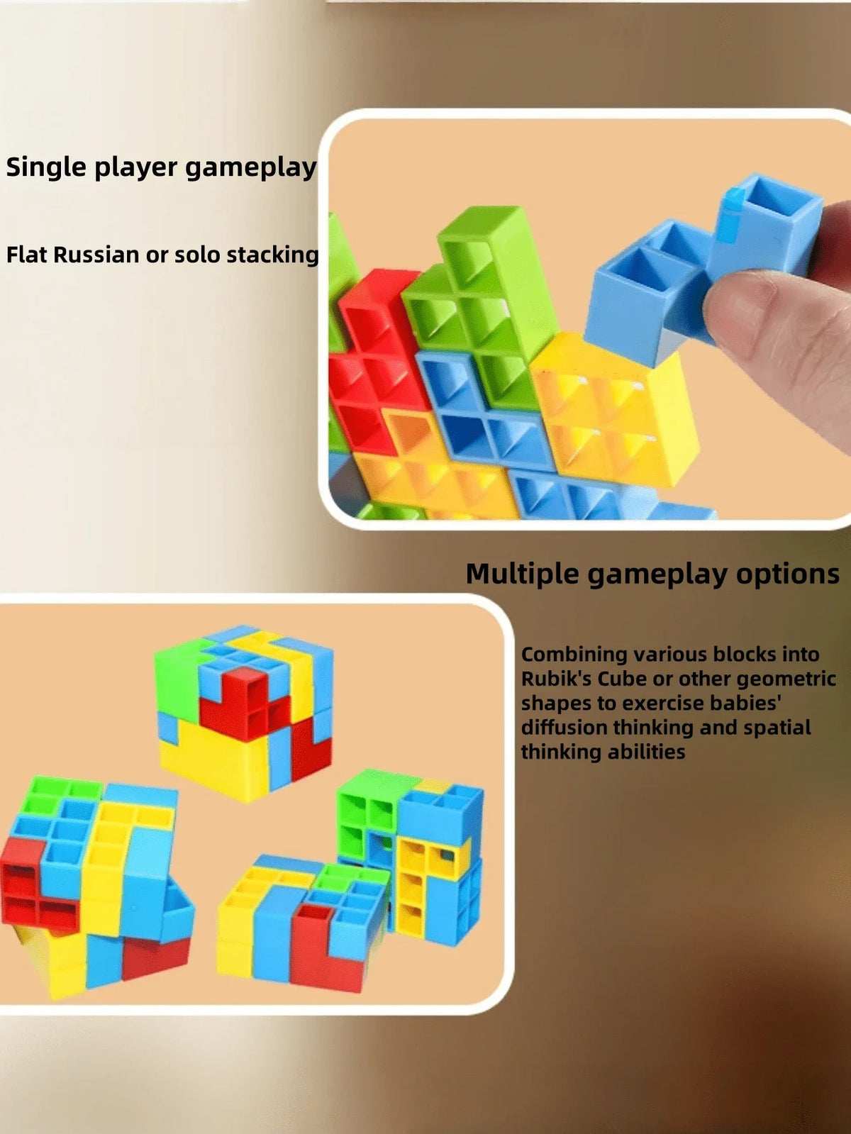 Balance Stacking Tower Game for Kids and Adults