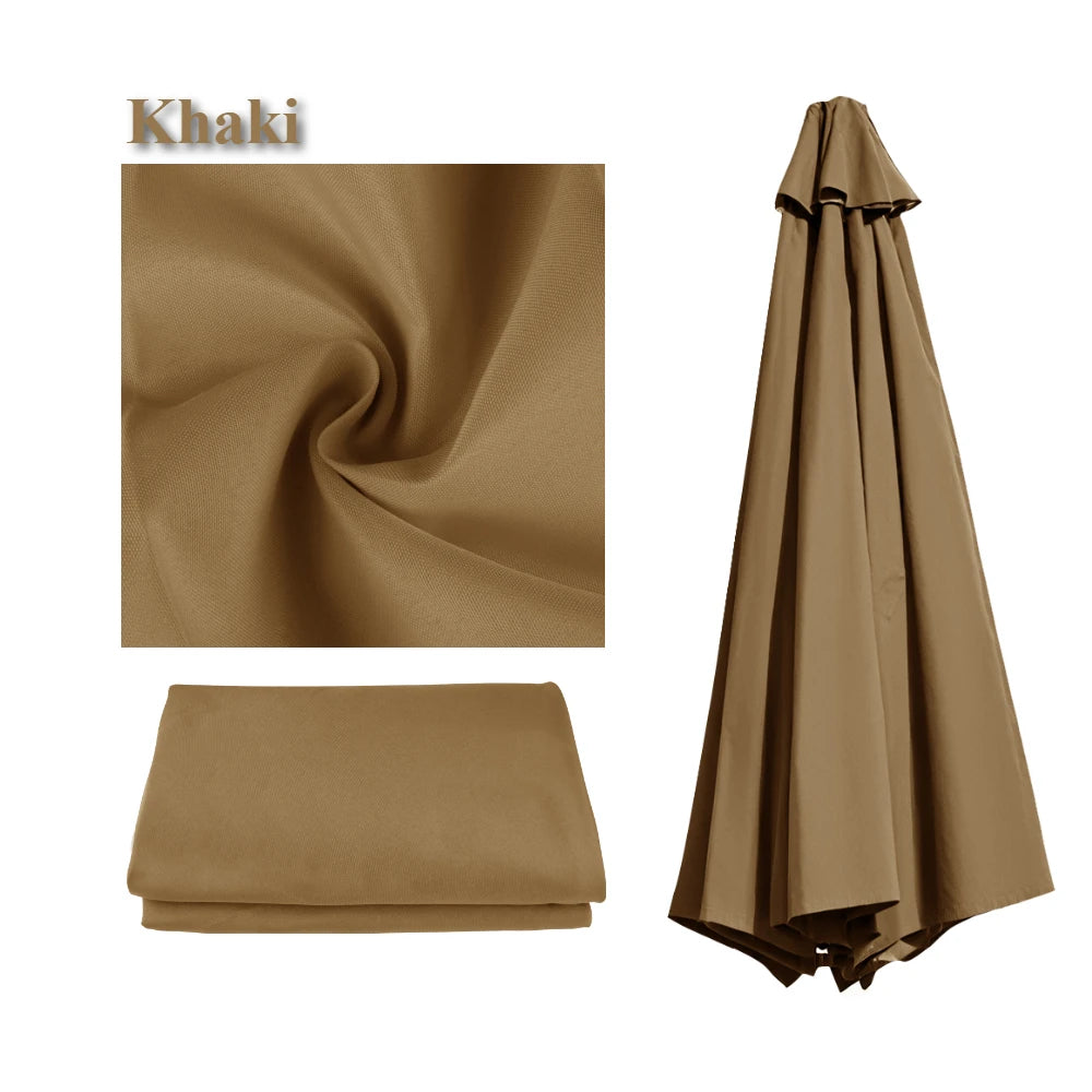 Waterproof Replacement Patio Umbrella Canopy