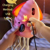 Interactive Dancing Octopus Toy with LED Lights and Obstacle Avoidance