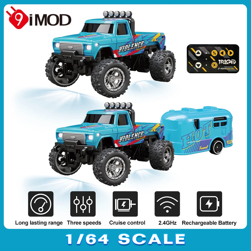 Mini Alloy RC Off-Road Truck