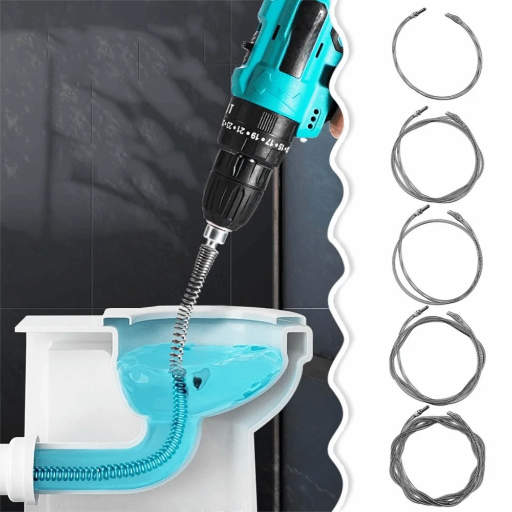 Herramienta Eléctrica de Resorte para Desatascar (Drain Cleaning)
