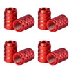 Aluminum Tire Valve Stem Caps – Set of 4