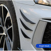 Universal Front Bumper Splitter Kit - 6-Piece Car Styling Fins