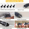 3-in-1 Silicone Caulking Tool Kit with Sealant Remover and Finishing Scraper