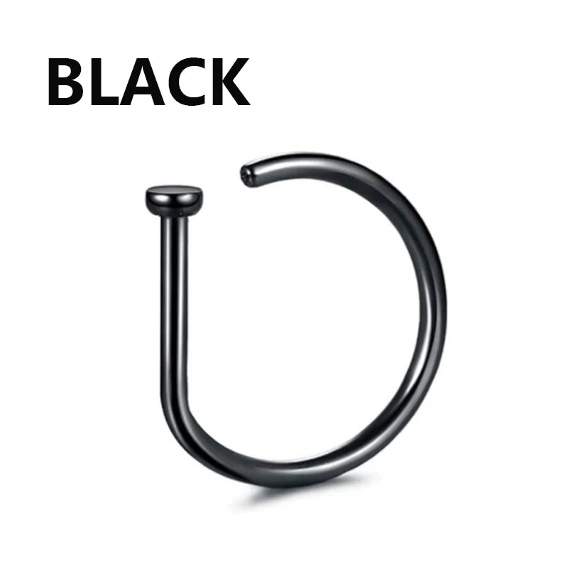 Non-Piercing Magnetic Nose Ring Hoop