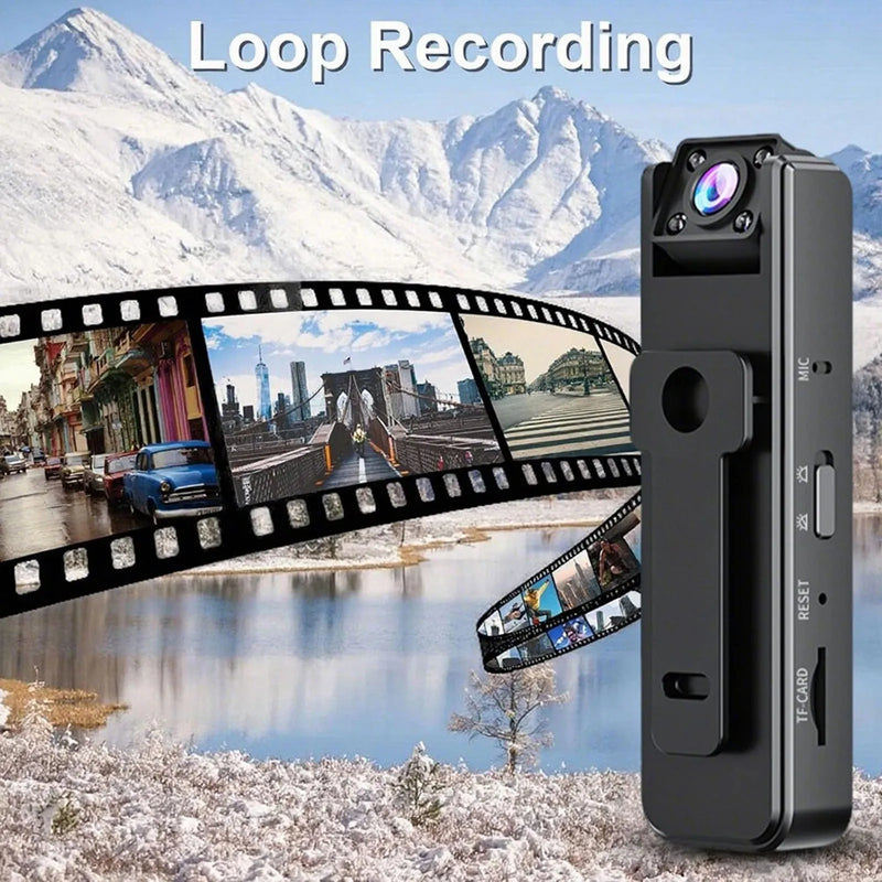 Compact Wearable Body Camera with Night Vision