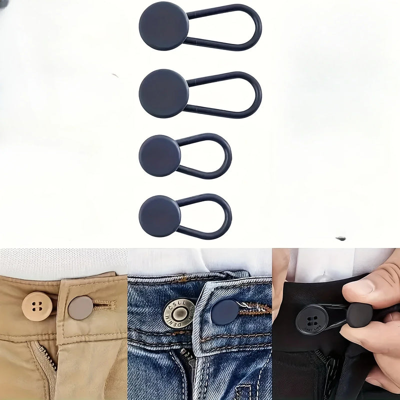 Adjustable No-Sew Jeans Waist Extender