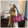 Versatile Large-Capacity Travel Duffel Bag with Water-Resistant Oxford Fabric