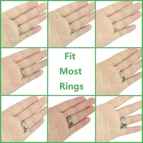 Invisible Ring Size Adjuster Set - 8 Pack for Loose Rings