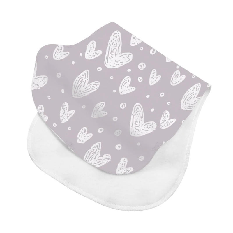 Soft Cotton Burp Cloths for Newborns (2-Pack)