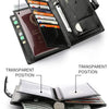 Travel Passport Wallet with Multi-Card Holder