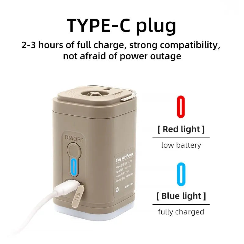 Portable Wireless Air Pump for Inflatable Gear