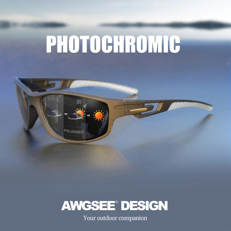 Polarized Photochromic Sports Sunglasses