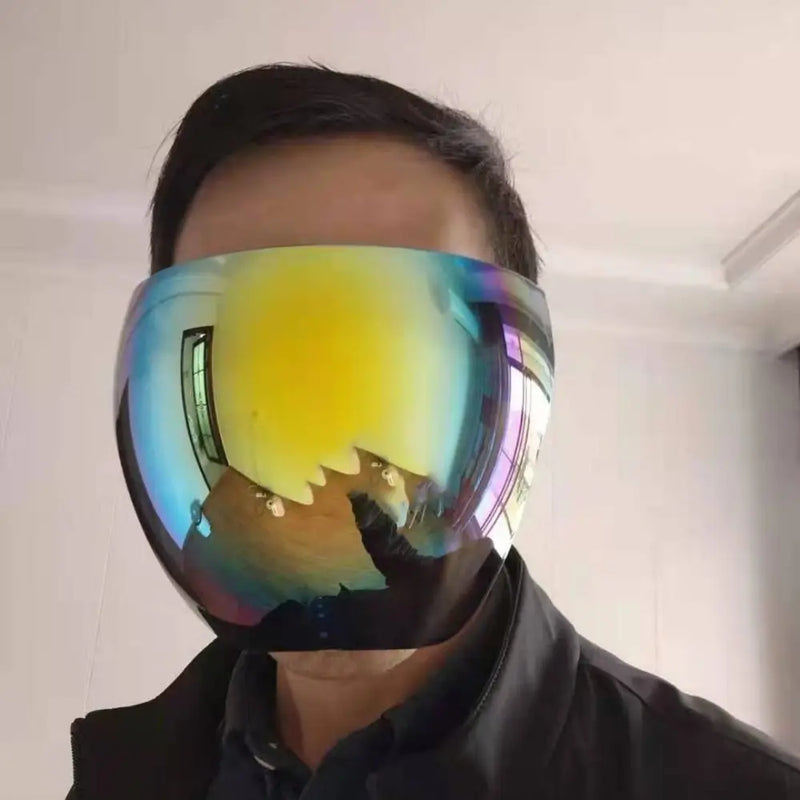 Oversized Y2K Wrap-Around Sunglasses