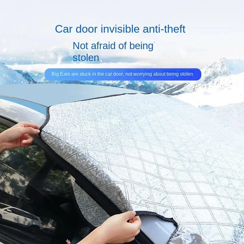 Magnetische Windschutzscheiben-Sonnenschutzfolie für das Auto