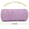 Thick Polyester Blend Yarn for Knitting & Crochet