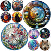 Wooden Dragonfly Scenery Puzzle – 3D Animal Jigsaw for Kids & Adults