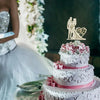 Crystal Rhinestone Mr and Mrs Wedding Cake Topper