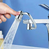 Wasserhahn-Verlängerung aus Edelstahl mit 1080° Schwenkbarkeit
