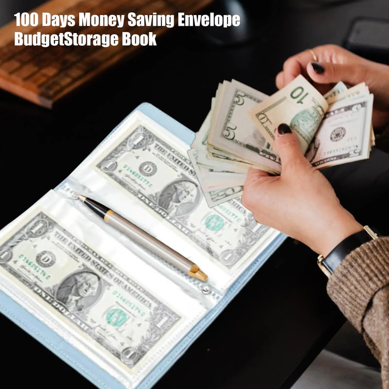 100 Envelope Money Saving Challenge Binder
