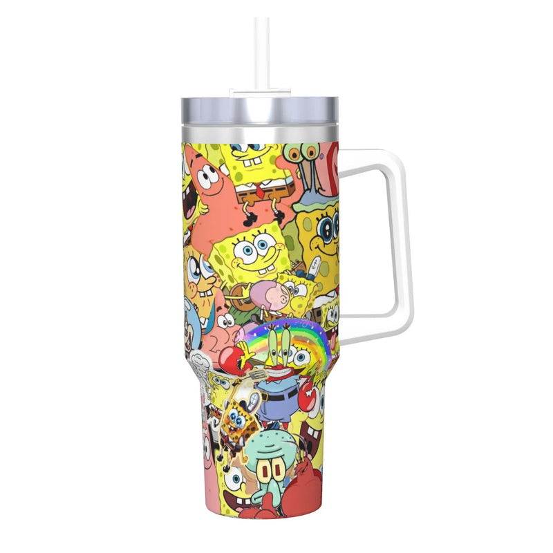 SpongeBob SquarePants 3D Stainless Steel Tumbler