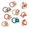 Baby Teething Gloves with Cartoon Bear Design