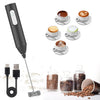 Rechargeable Milk Frother with 3 Speed Settings