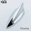 Chrome 5D Shark Fin Car Antenna for FM/AM signal reception