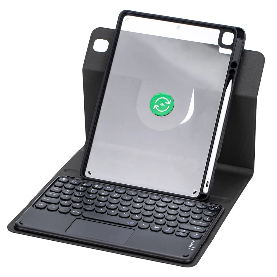 360° Rotating Keyboard Case for iPad with Magnetic Stand