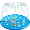 Inflatable Round Water Splash Mat for Kids