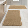 Waffle Weave Bath Mat with Non-Slip Backing