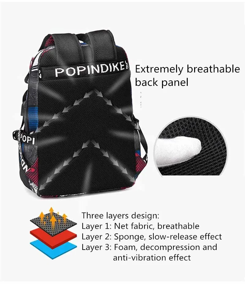 Anti-Theft Waterproof Travel Backpack