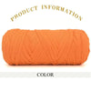 Thick Polyester Blend Yarn for Knitting & Crochet