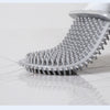 Silicone Toilet Brush with Wall-Mount Holder