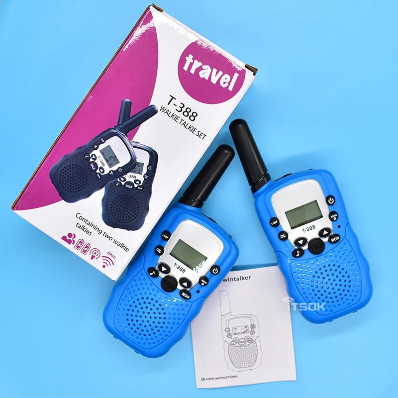 Kids Walkie Talkies with Long-Range Communication and 22 Channels